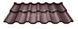 Металлочерепица Finnera Ruukki 40 (матовое покрытие Crown BT) RR-32 0,5 мм RAL-8019 Коричневый 1633243832 фото