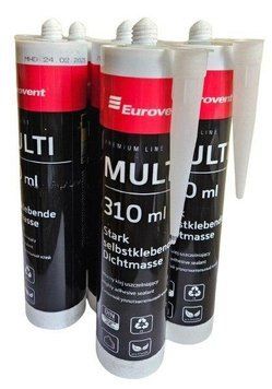 Клей для склеювання мембрани пароізоляції MULTI EUROVENT 280мл 2100660245 фото