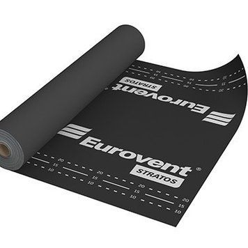 Дифузійна мембрана EUROVENT STRATOS 210г/м&sup2; 1.50х50м 1742470886 фото